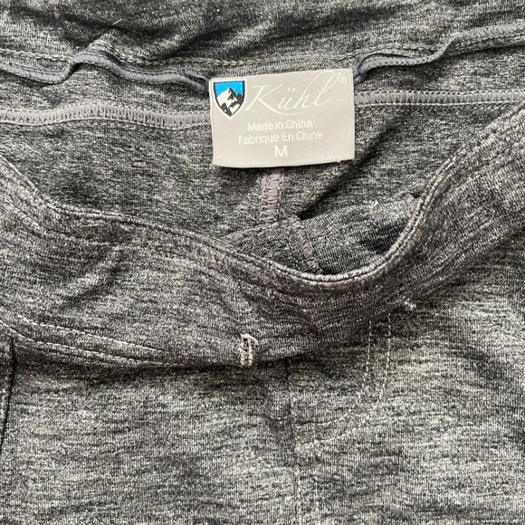 KUHL Heathered Grey Mova Unlined Stretch Active Soft Hiking Cargo Skirt - Size M - Picture 4 of 6